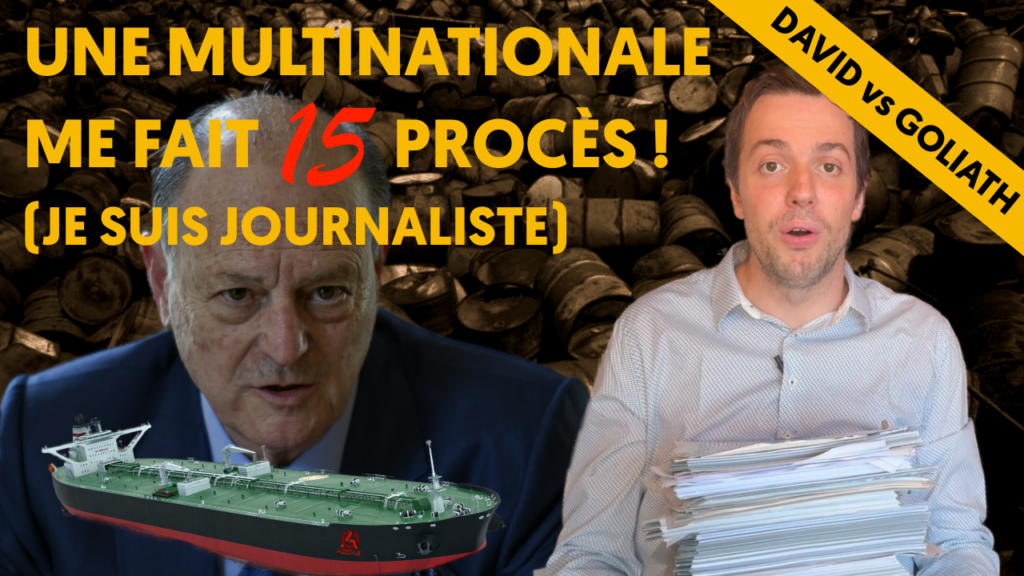 Une multinationale me fait 15 procès !