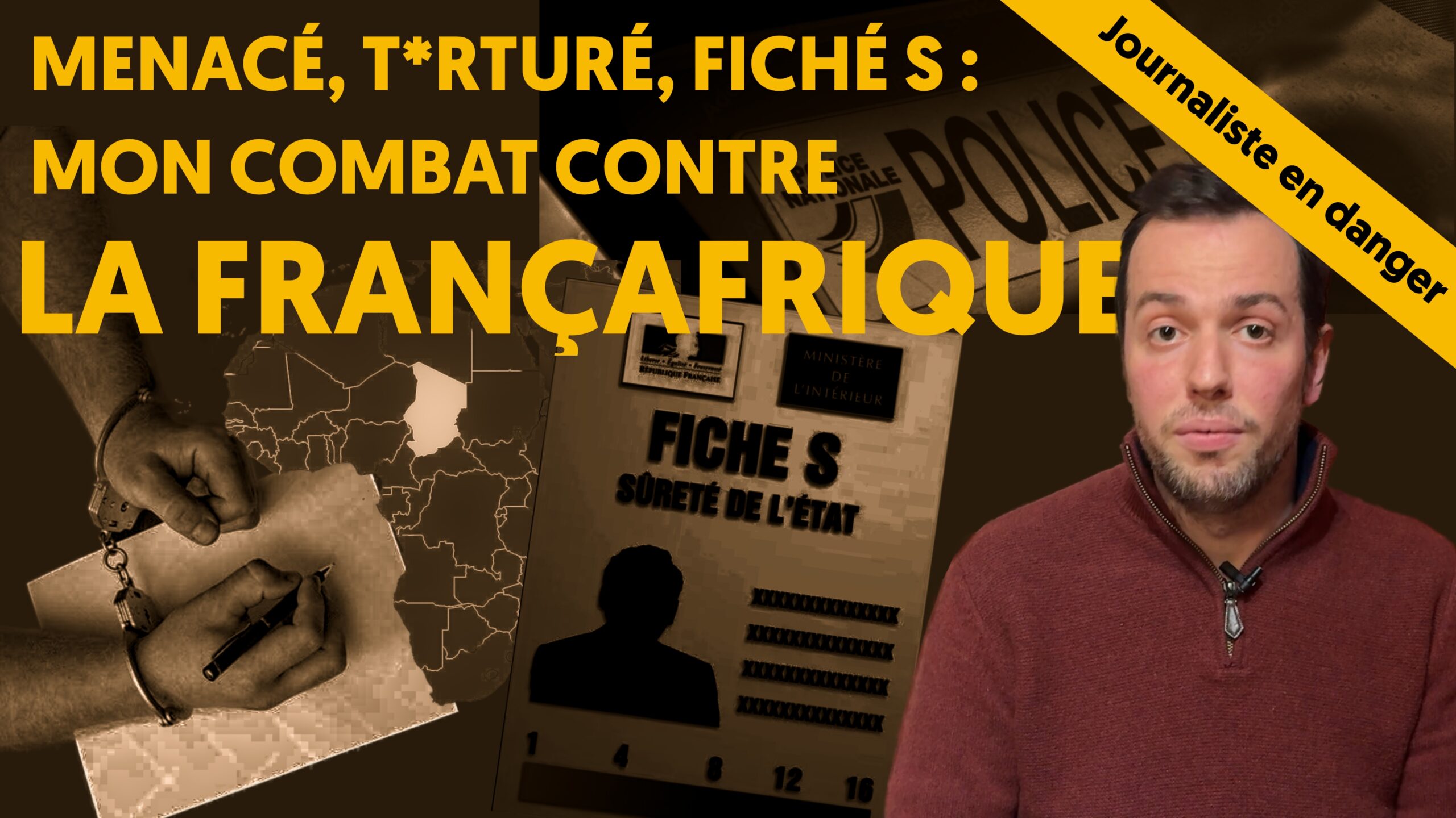 Menacé, torturé, fiché S : mon combat contre la Françafrique